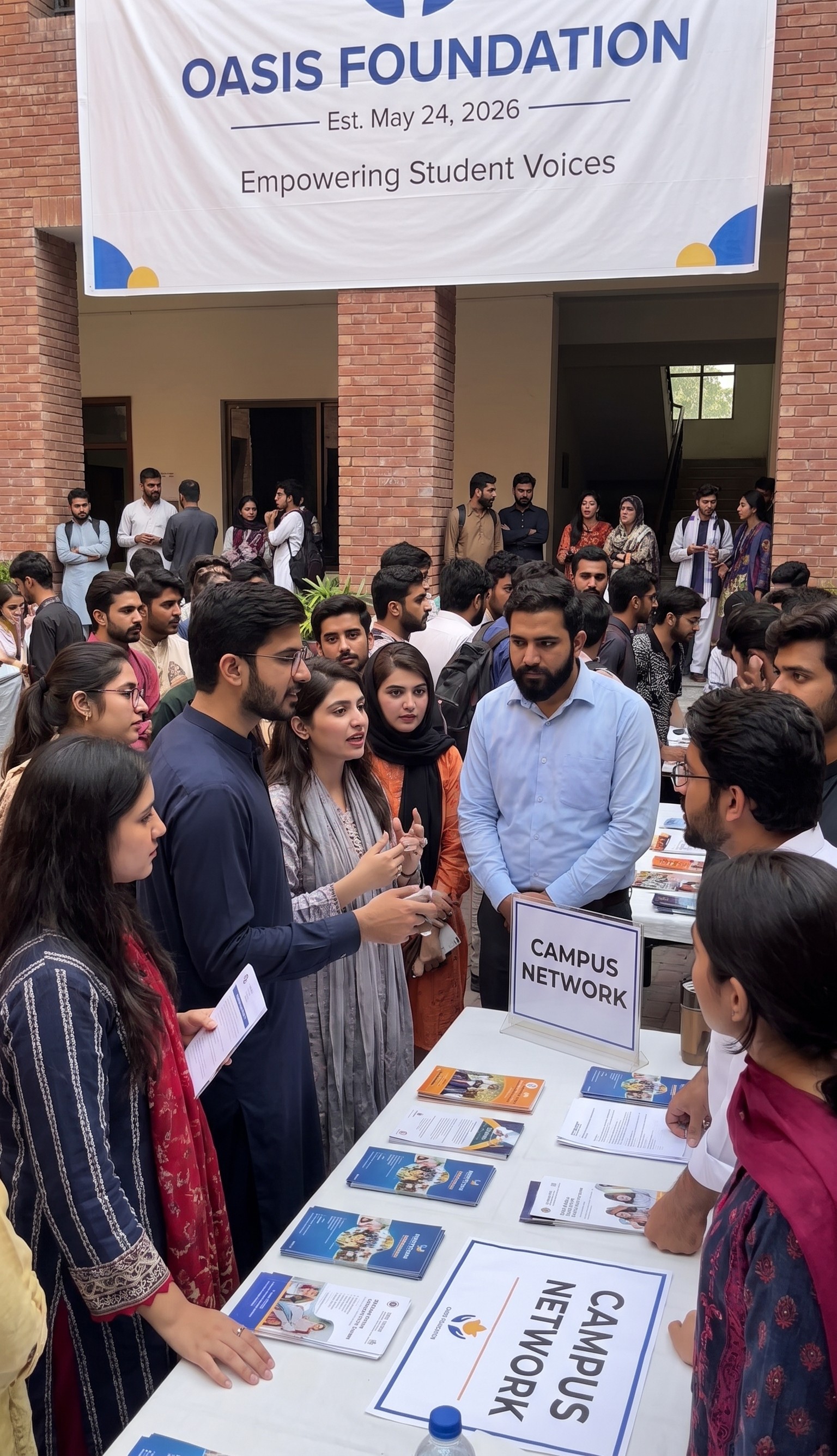 Oasis Foundation students